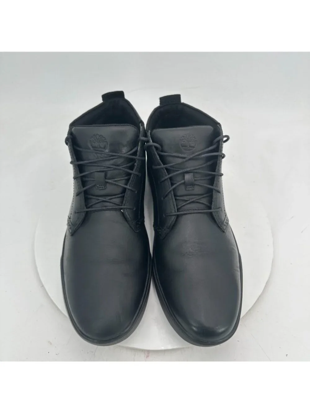 Timberland Men Size 12 A1ZHR Black Leather Brogue Chukka Lace Up Boot